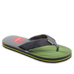 Зелени мъжки чехли, pvc материя и текстилна материя - ежедневни обувки за лятото N 100021911